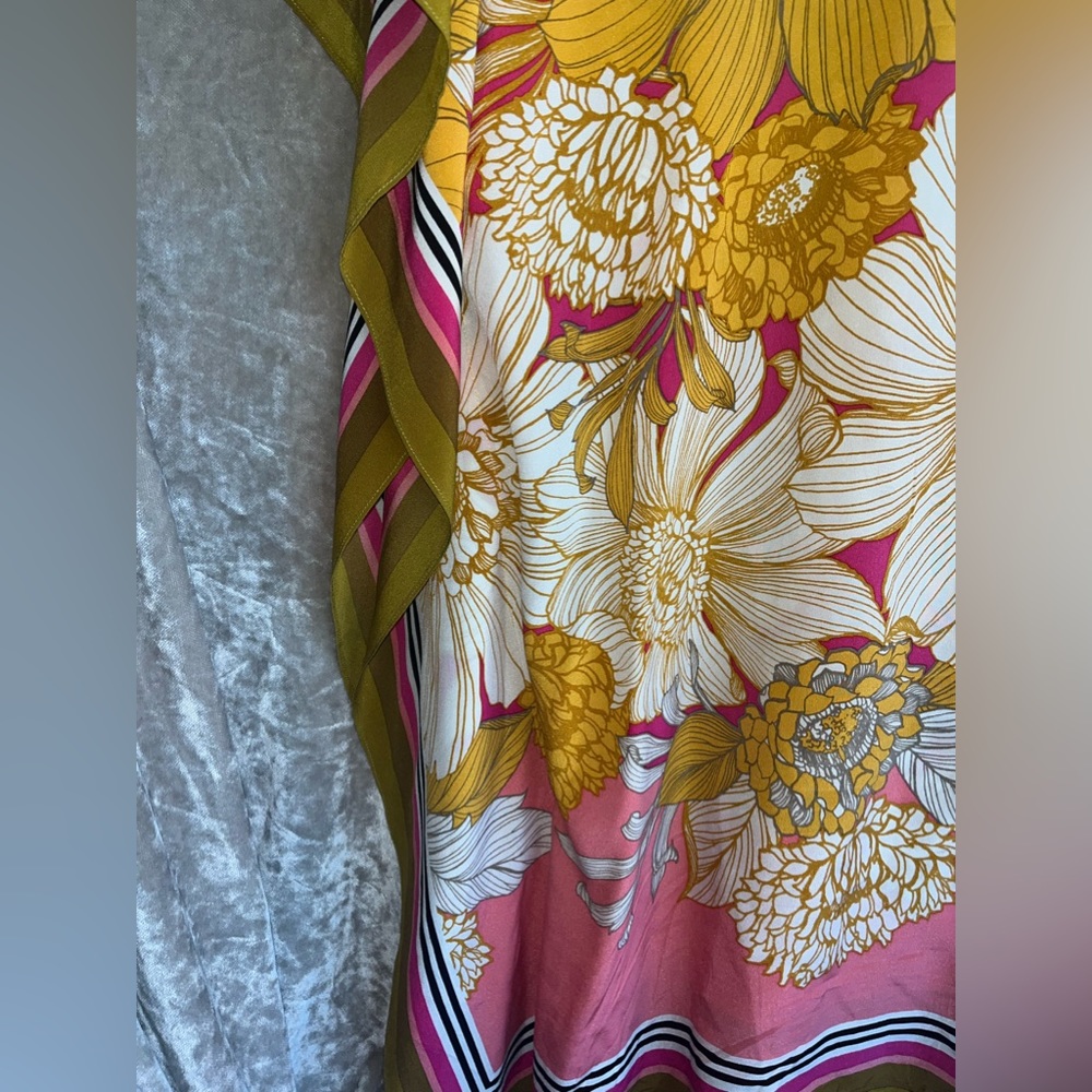 Trina Turk Theodora Silk Caftan Dress π΅xs/s - Picture 9 of 11